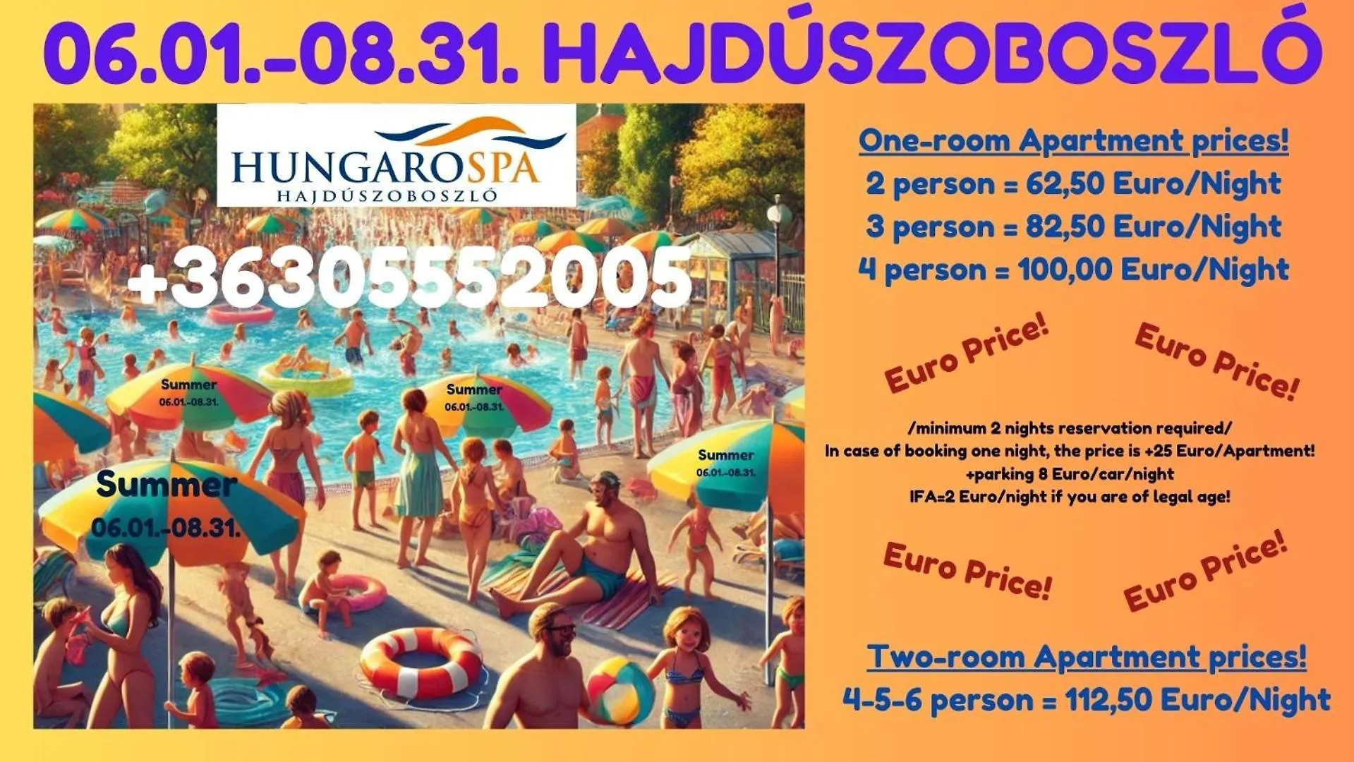 Tilla Apartman Hajdúszoboszló 0*,  헝가리