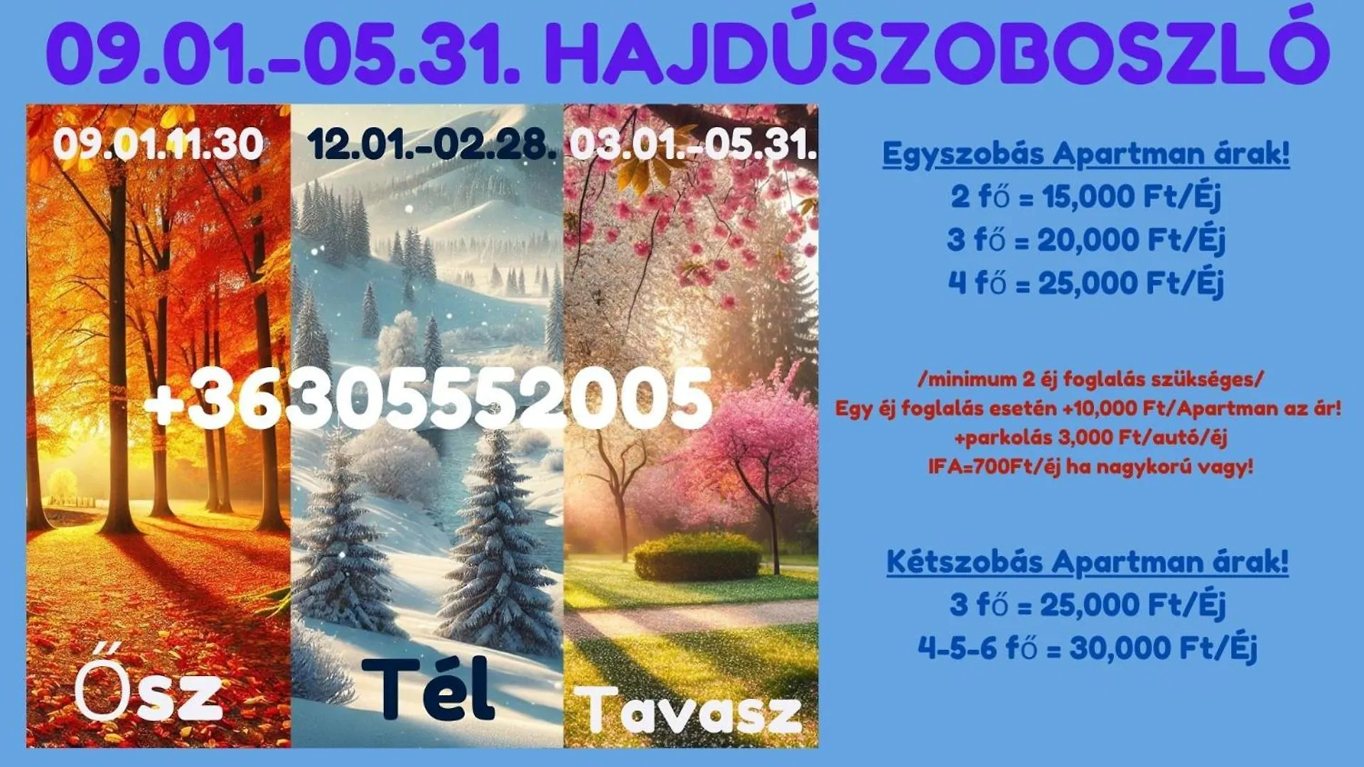 아파트 Tilla Apartman Hajdúszoboszló